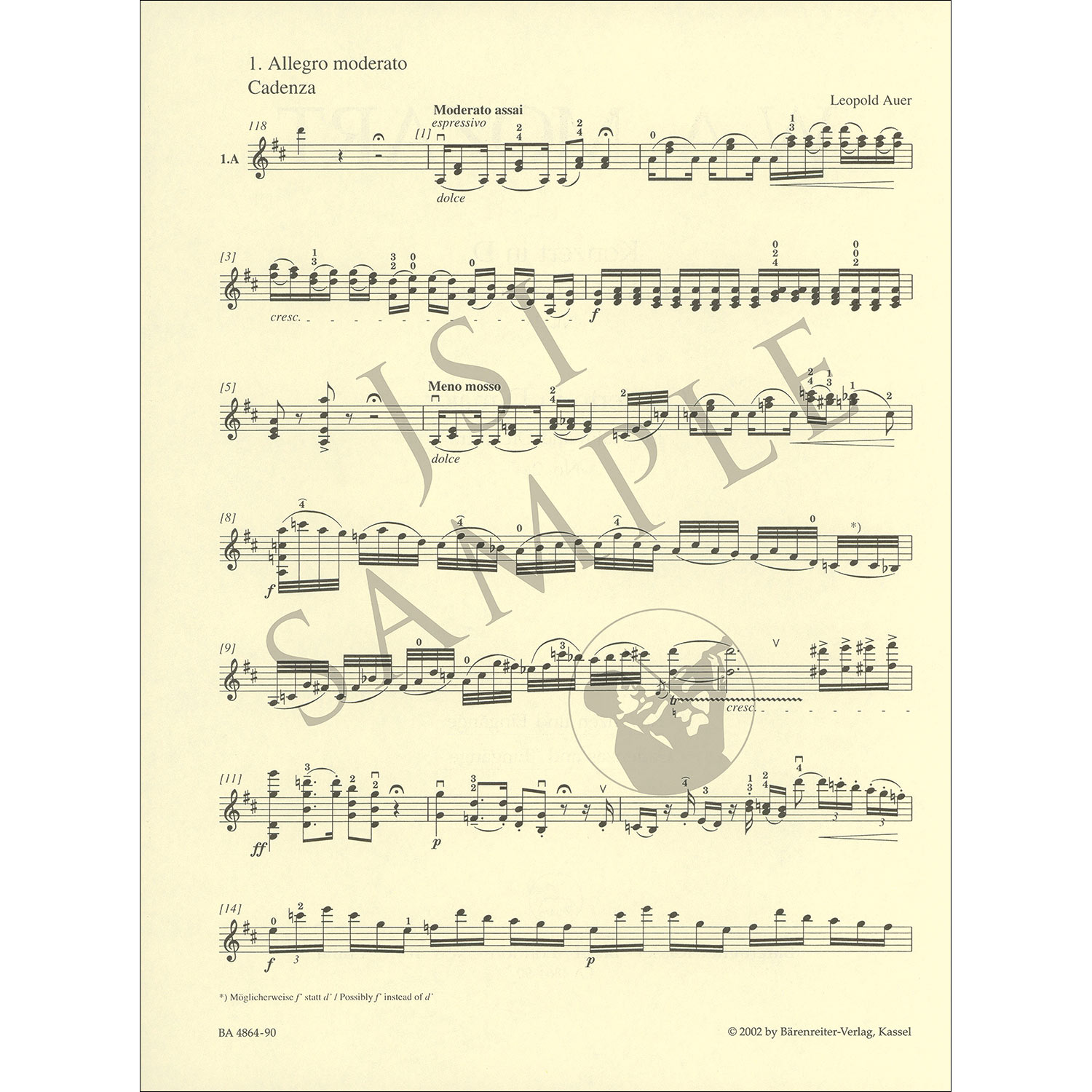 Concerto No In D Major K For Violin And Piano Urtext