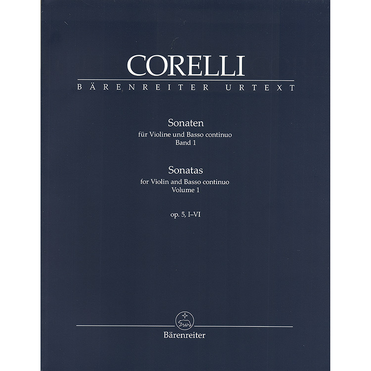 Twelve Sonatas For Violin And Basso Continuo, Volume 1 (urtext ...