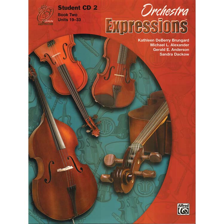 Orchestra Expressions, CD2 for Book 2 (violin/viola/cello) (Alfred